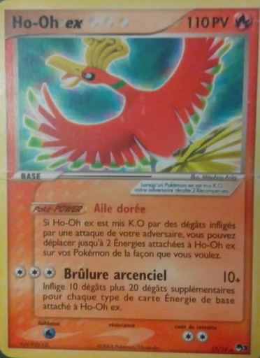 Ho-Oh ex 17/17 Holo