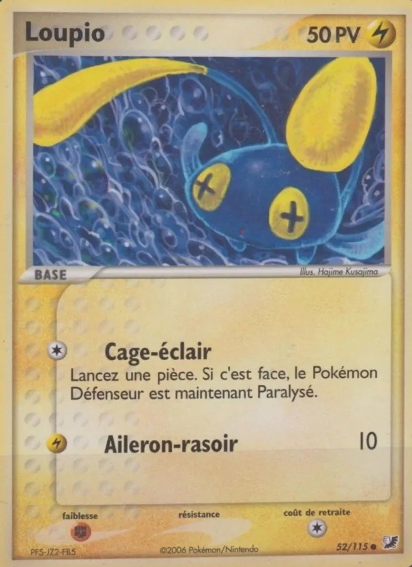 Loupio 52/115 - EX Forces Cachées - Pokémon JCC