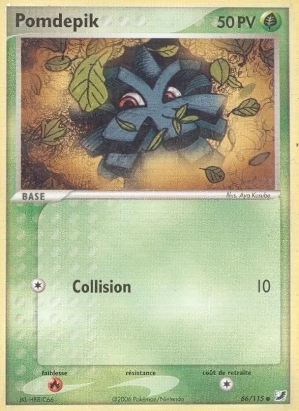 Pomdepik 66/115 - EX Forces Cachées - Pokémon JCC