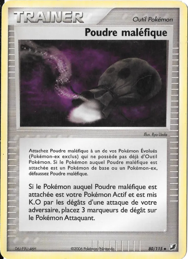 Poudre maléfique 80/115 - EX Forces Cachées - Pokémon JCC