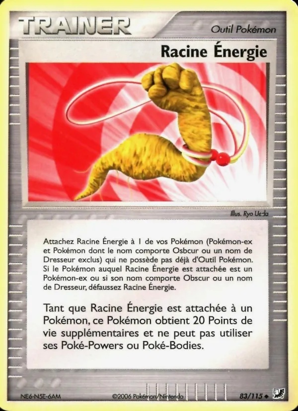Racine Énergie 83/115 - EX Forces Cachées - Pokémon JCC