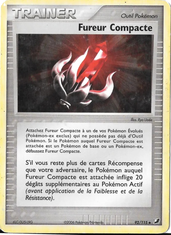 Fureur Compacte 92/115 - EX Forces Cachées - Pokémon JCC
