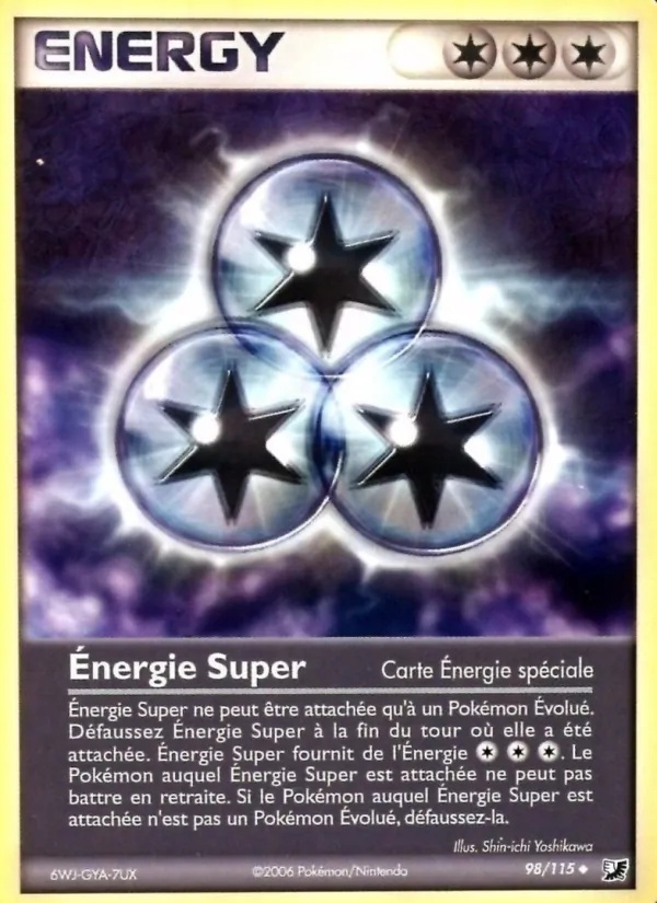 Énergie Super 98/115 - EX Forces Cachées - Pokémon JCC