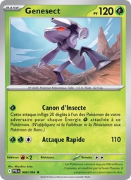 Genesect 008/94 - Flammes Fantasmagoriques - Holo Logo de la série - Pokémon JCC