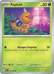 Aspicot 001/86 Reverse