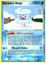 Morpheo Neige 29/113 - EX Espèces Delta - Pokémon JCC