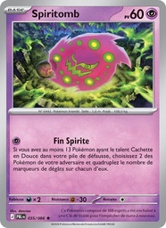Spiritomb 035/84 - Nuit Noire - Holo - Pokémon JCC