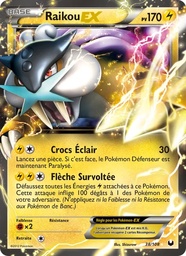 Raikou-EX 38/108 Holo