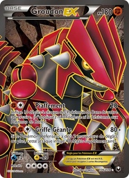 Groudon-EX 106/108 - Explorateurs Obscurs - Holo - Pokémon JCC