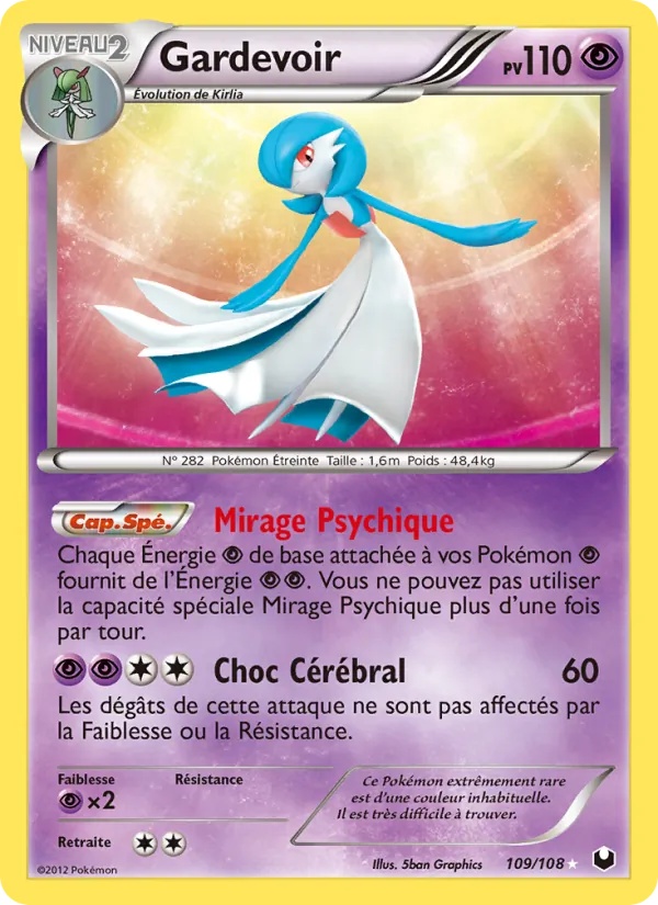 Gardevoir 109/108 - Explorateurs Obscurs - Holo - Pokémon JCC