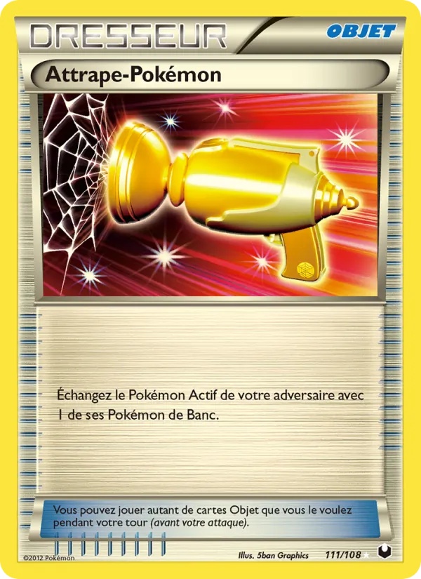 Attrape-Pokémon 111/108 - Explorateurs Obscurs - Holo - Pokémon JCC