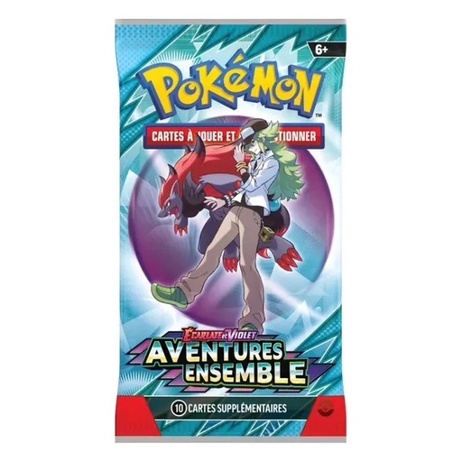 Booster Pokémon EV09 Aventures Ensemble - Issu de display ouvert