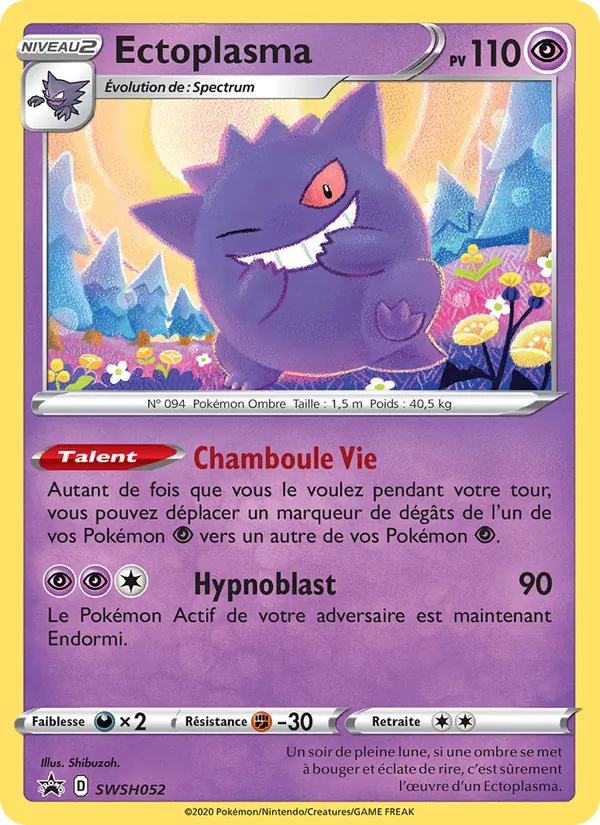 Ectoplasma SWSH052/307 - Promo SWSH - Holo - Pokémon JCC