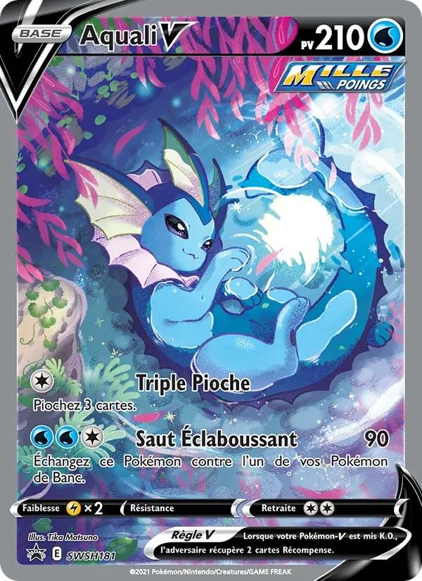 Aquali V SWSH181/307 - Promo SWSH - Holo - Pokémon JCC