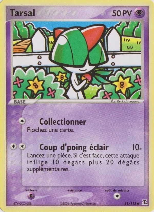 Tarsal 81/113 - EX Espèces Delta - Pokémon JCC