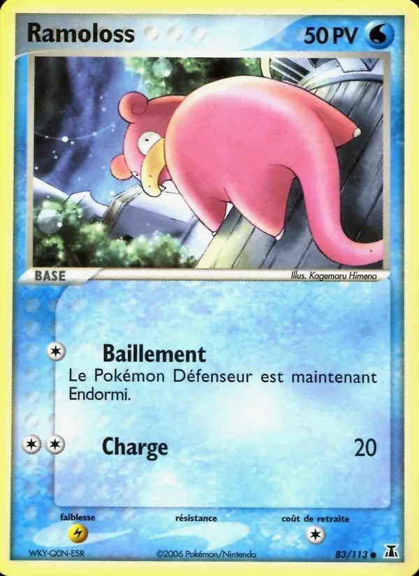 Ramoloss 83/113 - EX Espèces Delta - Pokémon JCC