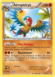 Aéroptéryx 67/101 - Nobles Victoires - Reverse - Pokémon JCC