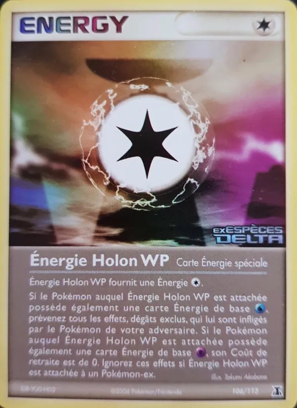 Énergie Holon WP 106/113 - EX Espèces Delta - Pokémon JCC