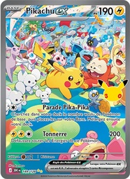 Pikachu-ex 149/128 - 30ᵉ Anniversaire - Pokémon JCC