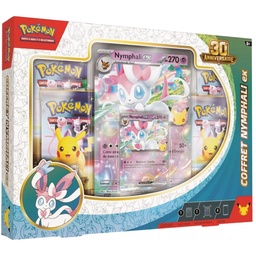 Pokémon Coffret - 4 boosters 30e Anniversaire - Nymphali-ex