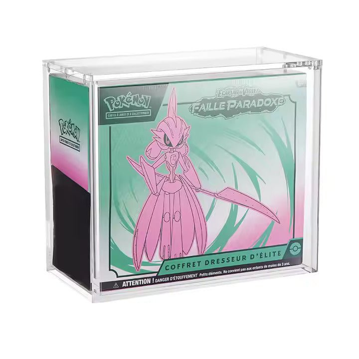 Protection acrylique magnétique ETB Pokémon - Coffret Dresseur d'Élite