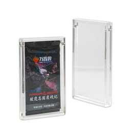 Protection acrylique magnétique pour booster - Pokémon, One Piece, Magic