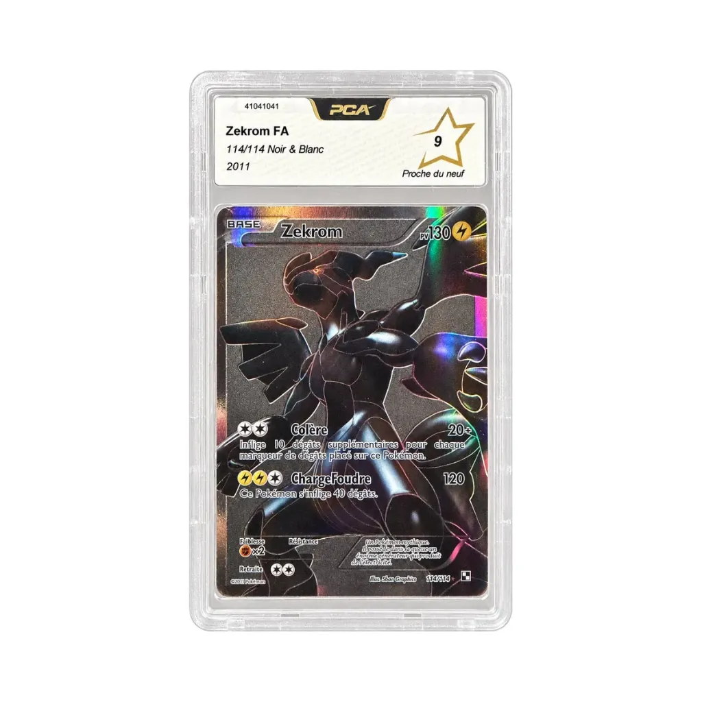 Zekrom Full Art 114/114 - Noir & Blanc - PCA 9