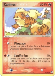 Caninos 55/92 - EX Créateurs de légendes - Pokémon JCC