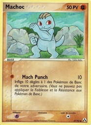 Machoc 57/92 - EX Créateurs de légendes - Pokémon JCC