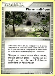 Pierre maléfique 72/92 - EX Créateurs de légendes - Pokémon JCC
