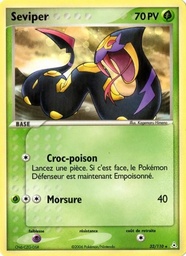 Séviper 32/110 - EX Fantômes Holon - Pokémon JCC