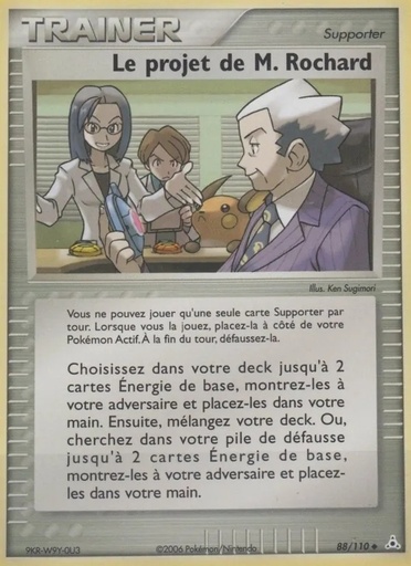 Le projet de M. Rochard 88/110