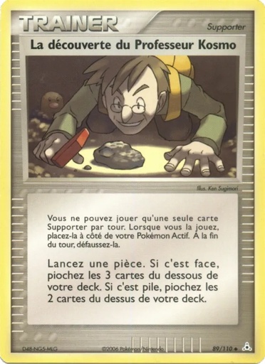 La découverte du Professeur Kosmo 89/110