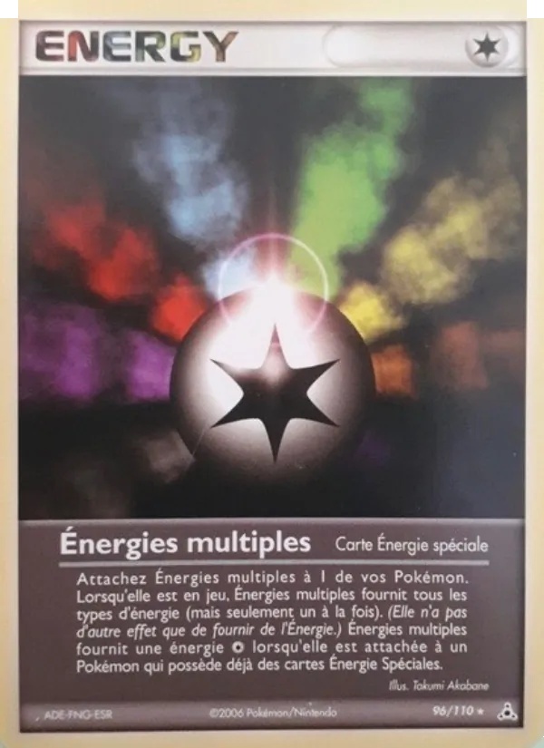 Énergies multiples 96/110 - EX Fantômes Holon - Pokémon JCC