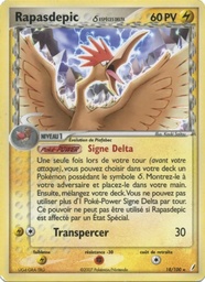 Rapasdepic δ 18/100 - EX Gardiens de Cristal - Pokémon JCC