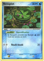 Nénupiot 55/100 - EX Gardiens de Cristal - Pokémon JCC