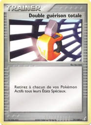 Double guérison totale 77/100 - EX Gardiens de Cristal - Pokémon JCC