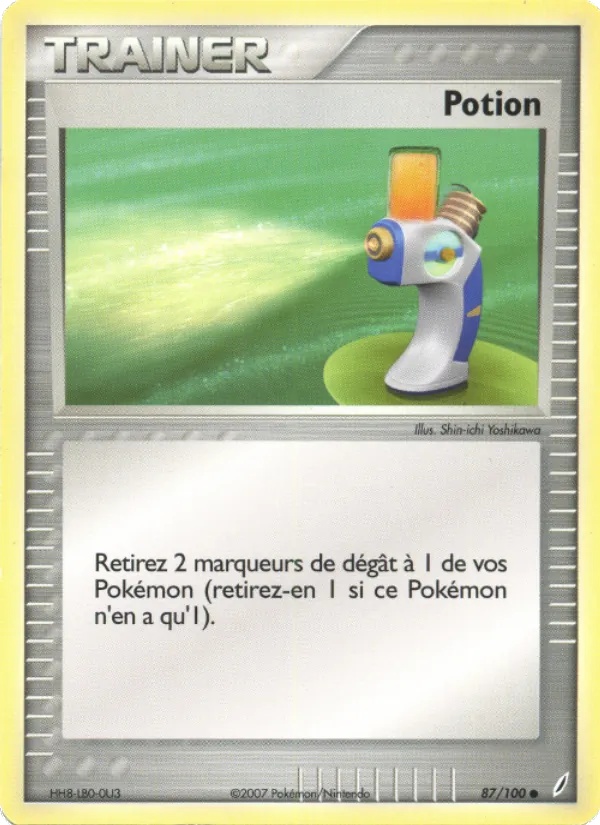 Potion 87/100 - EX Gardiens de Cristal - Pokémon JCC