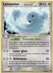 Lamantine δ 15/101 - EX Île des Dragons - Pokémon JCC