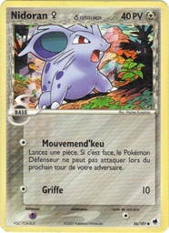 Nidoran ♀ δ 56/101 - EX Île des Dragons - Pokémon JCC