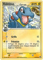 Kaiminus δ 67/101 - EX Île des Dragons - Pokémon JCC