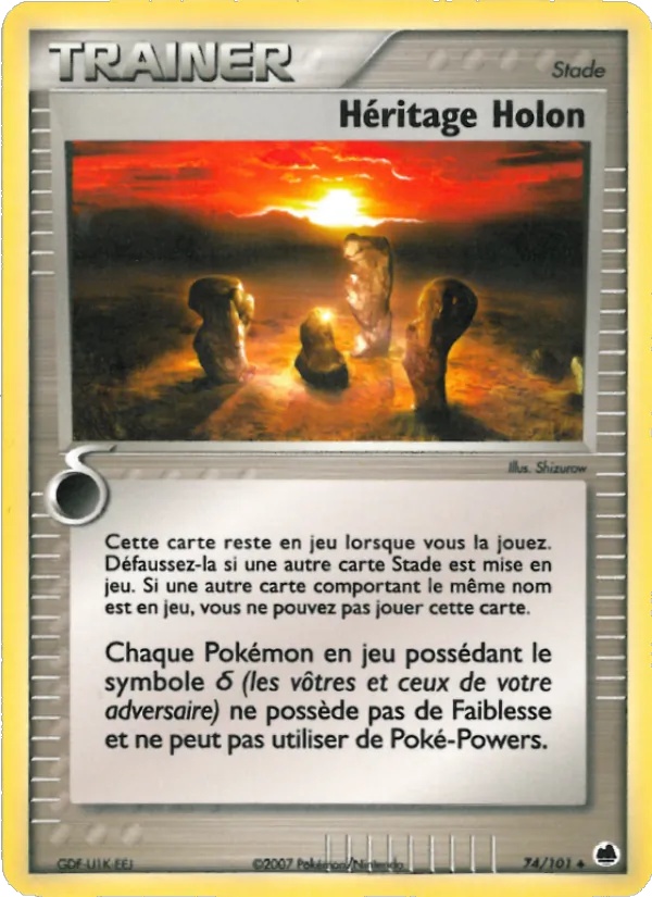 Héritage Holon 74/101 - EX Île des Dragons - Pokémon JCC