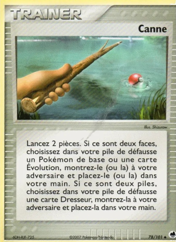 Canne 78/101 - EX Île des Dragons - Pokémon JCC