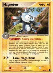 Magnéton 16/108 - EX Gardiens du Pouvoir - Pokémon JCC