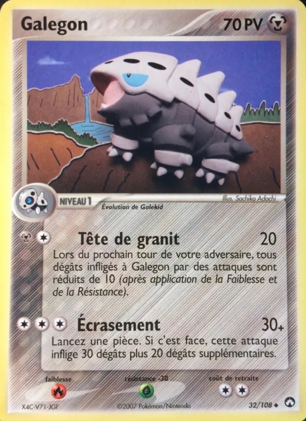 Galegon 32/108 - EX Gardiens du Pouvoir - Pokémon JCC