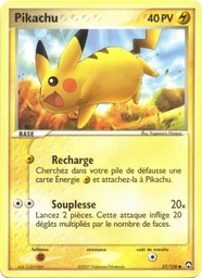 Pikachu 57/108 - EX Gardiens du Pouvoir - Pokémon JCC