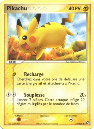Pikachu 57/108