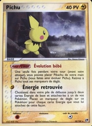 Pichu 20/100 - EX Tempête de sable - Pokémon JCC