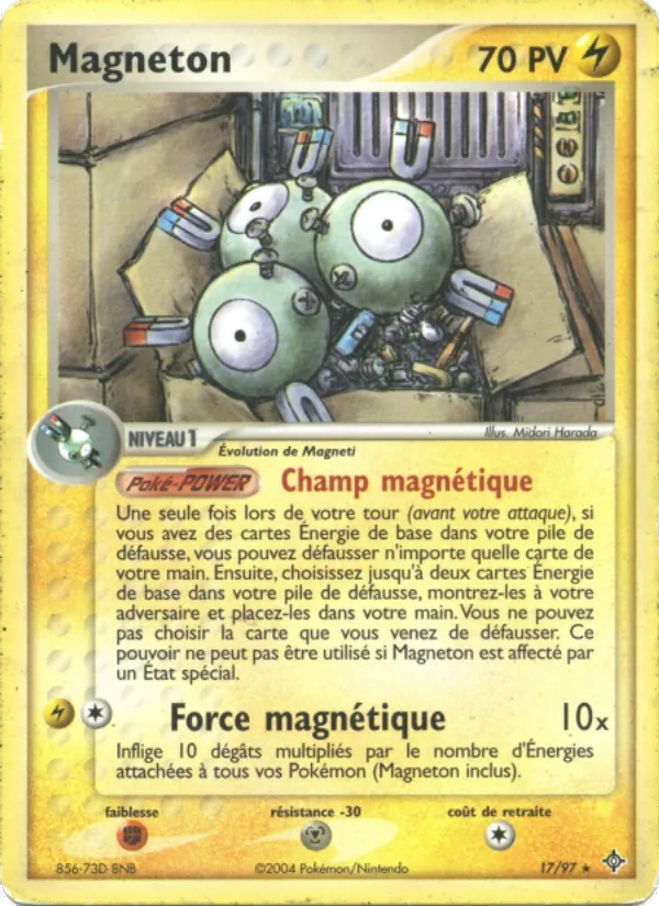 Magnéton 17/97 - EX Dragon - Pokémon JCC