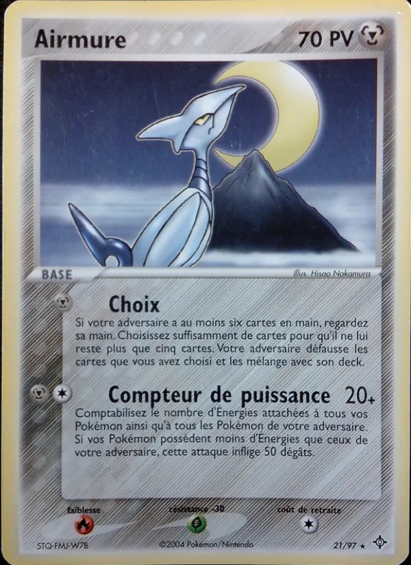 Airmure 21/97 - EX Dragon - Pokémon JCC